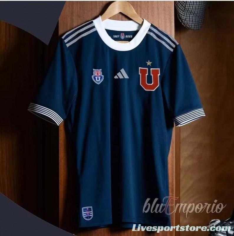 23/24 Club Universidad De Chile Special Navy Jersey