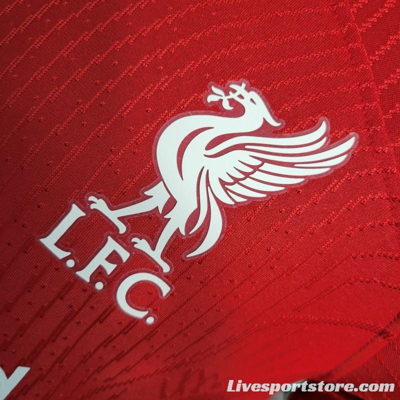 Player Version 23-24 Liverpool Home Jersey