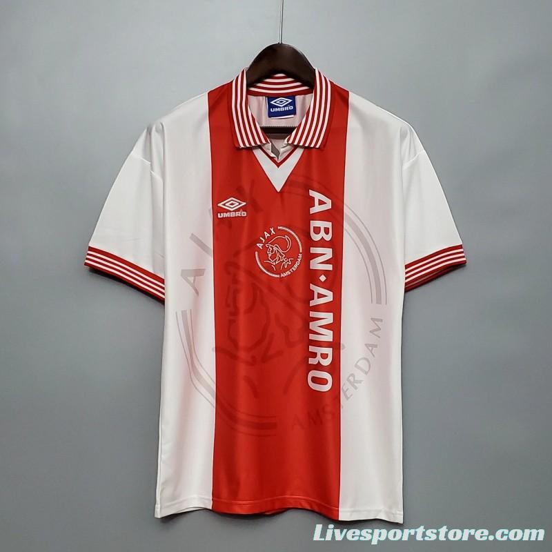 Retro 95/96 Ajax Home Jersey