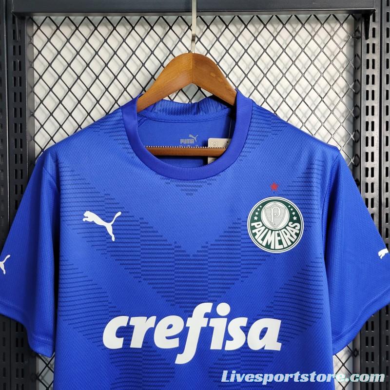 23-24 Palmeiras Dark Blue Goalkeeper Jersey