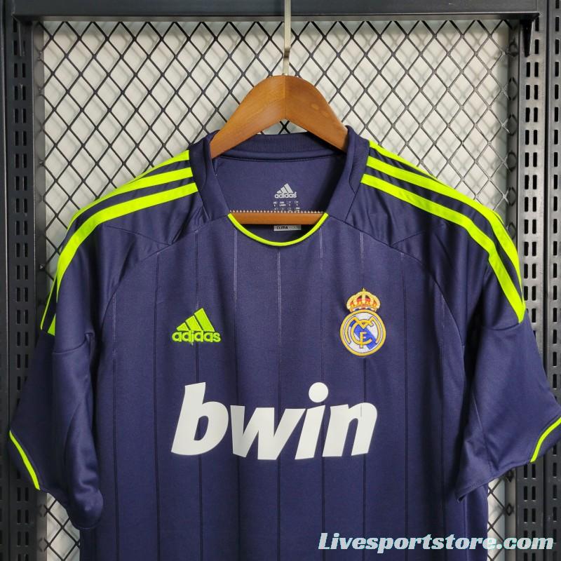 Retro 2012-13 Real Madrid Away Black Jersey