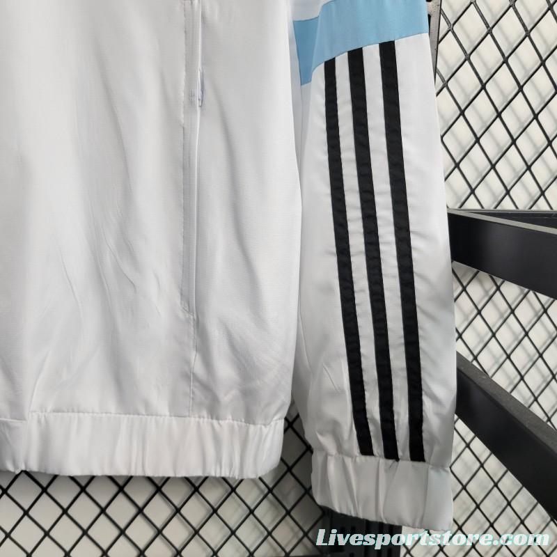 2023 Belgium White Windbreaker