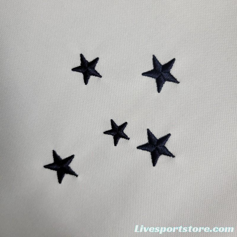 23-24 Cruzeiro White Training Jersey