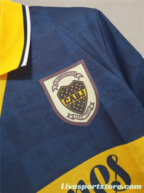 Retro 95/96 Boca Juniors Home Jersey