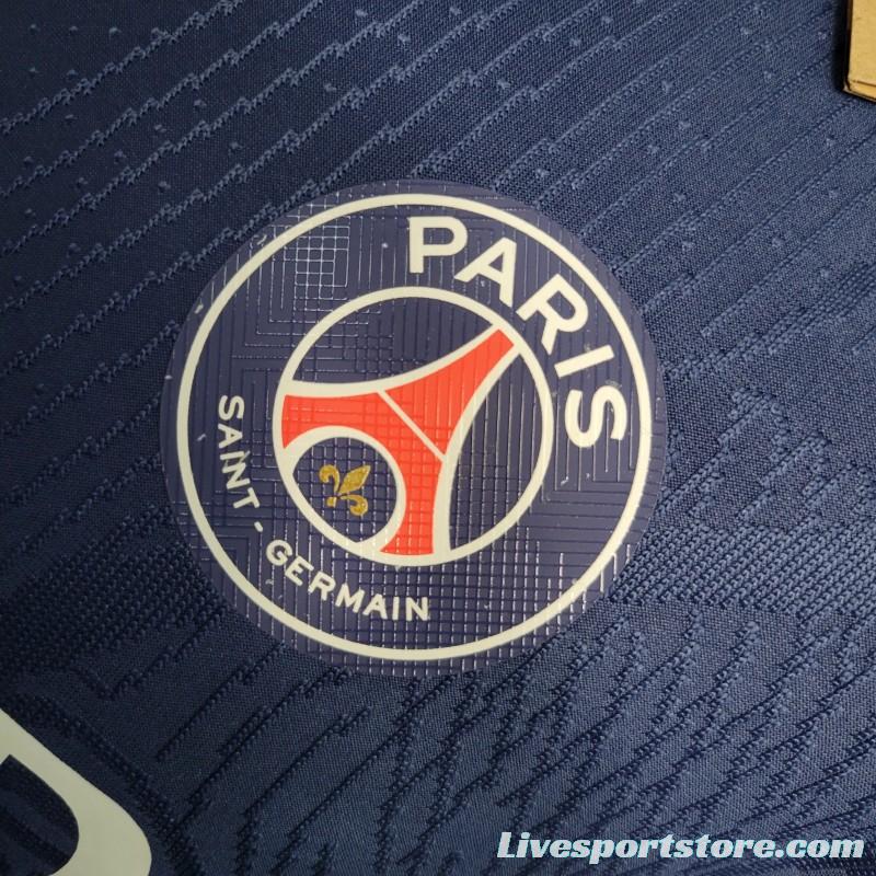 Player Version 23-24 PSG Navy Training Jersey