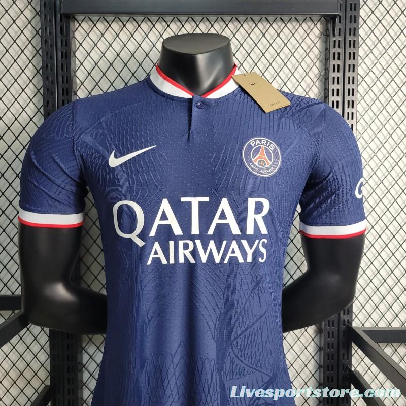 Player Version 23-24 PSG Navy Training Jersey