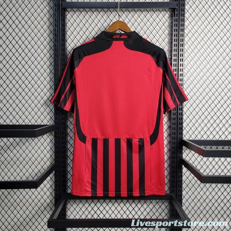 Retro 07-08 AC Milan Home Jersey