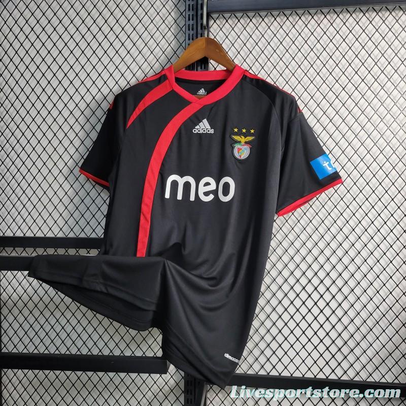 Retro 09-10 Benfica Away Black Jersey