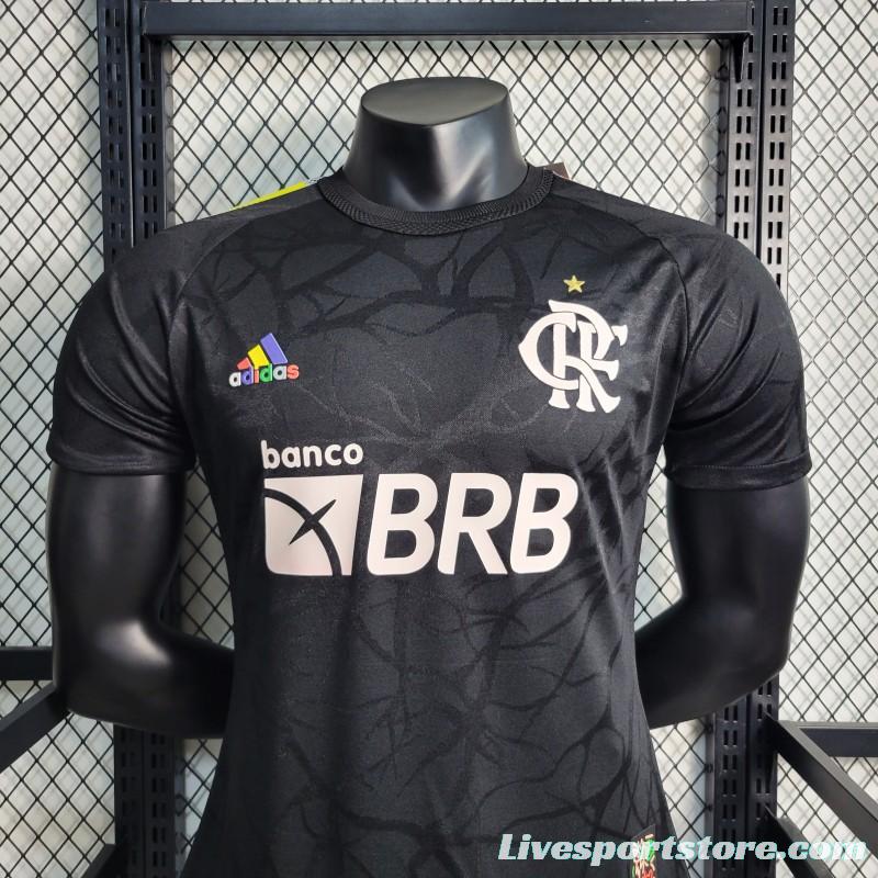 Player Version 23-24 Flamengo Black Co Branded Special Edition Jersey