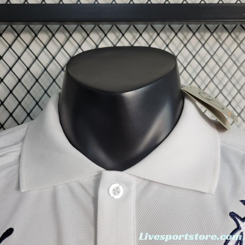 23-24 Olympique Marseille POLO White Jersey