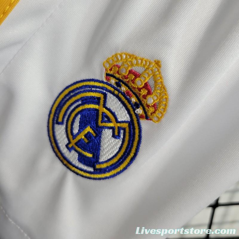 23-24 Kids Real Madrid Home Jersey Size 16-28