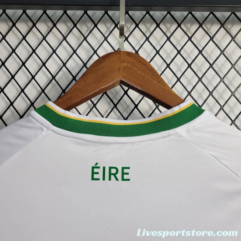 2023 Ireland Away White Soccer Jersey