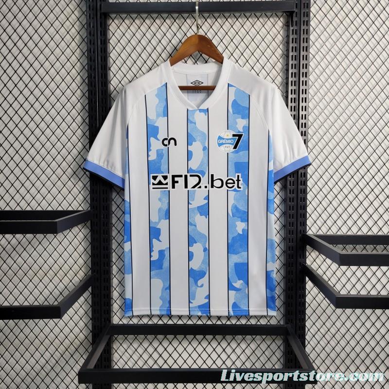 23-24 Gremio Indoor Football Home Soccer Jersey