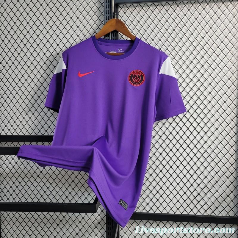 23-24 PSG Purple Training Jersey