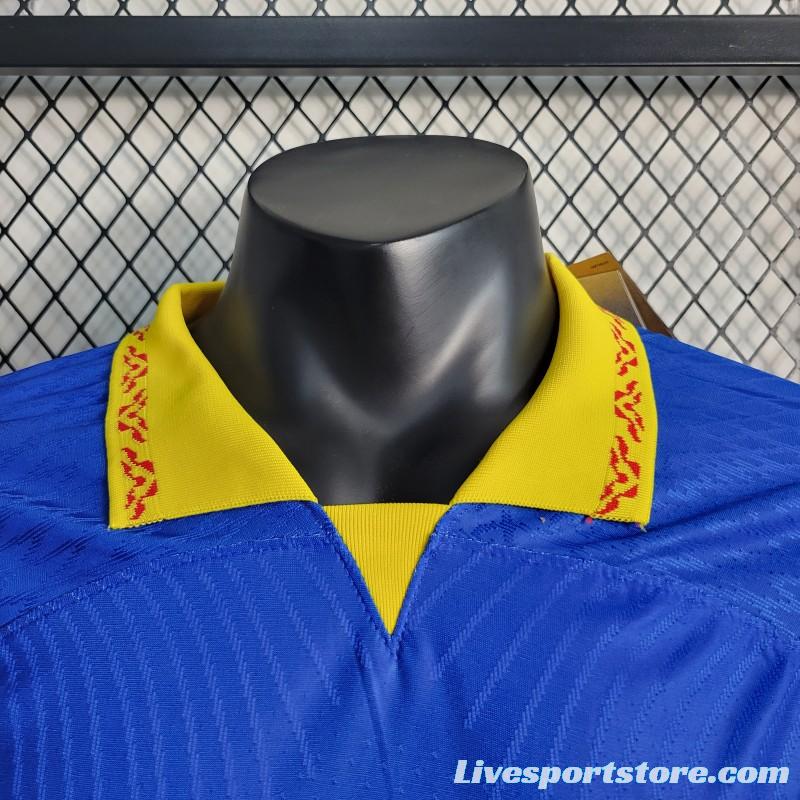 Player Version 23-24 Club America Away Blue Jersey