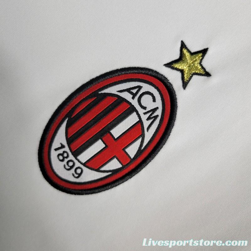 Retro 09/10 AC Milan Away White Jersey