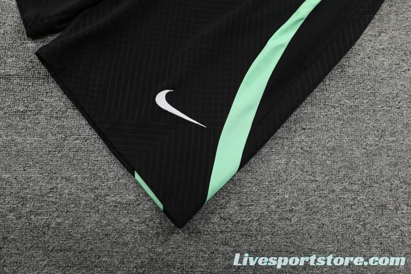 23-24 Liverpool Black Vest Jersey+Shorts