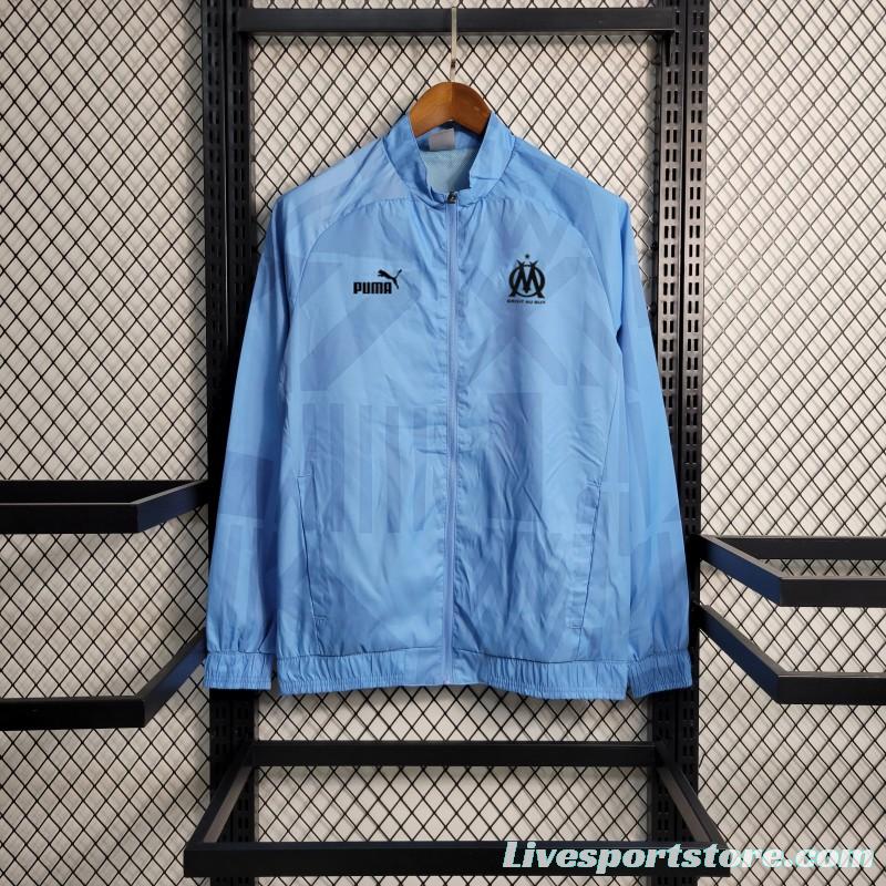 23-24 Marseille Blue Windbreaker