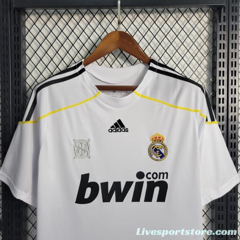 Retro 09/10 Real Madrid Home Jersey