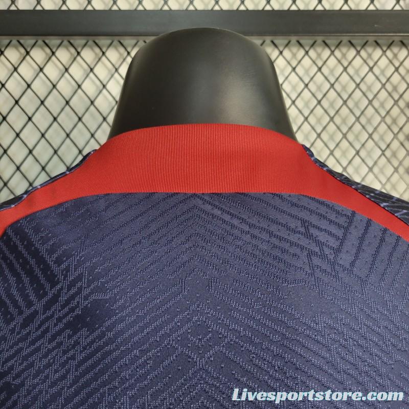 Player Version 23-24 PSG Training Navy Jersey