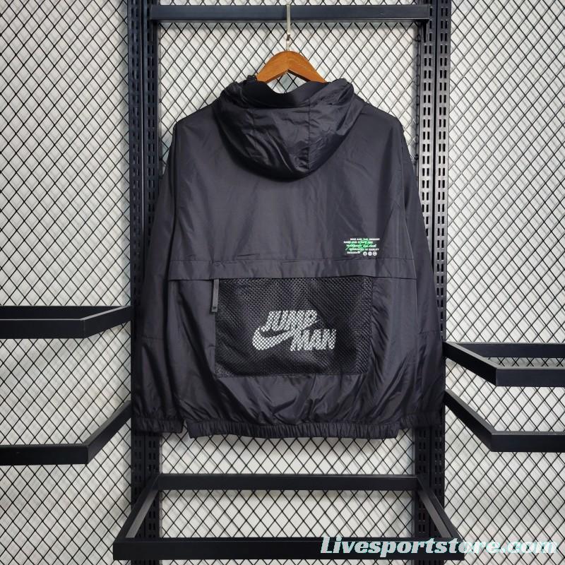 2023 Nike Jordan Black Windbreaker