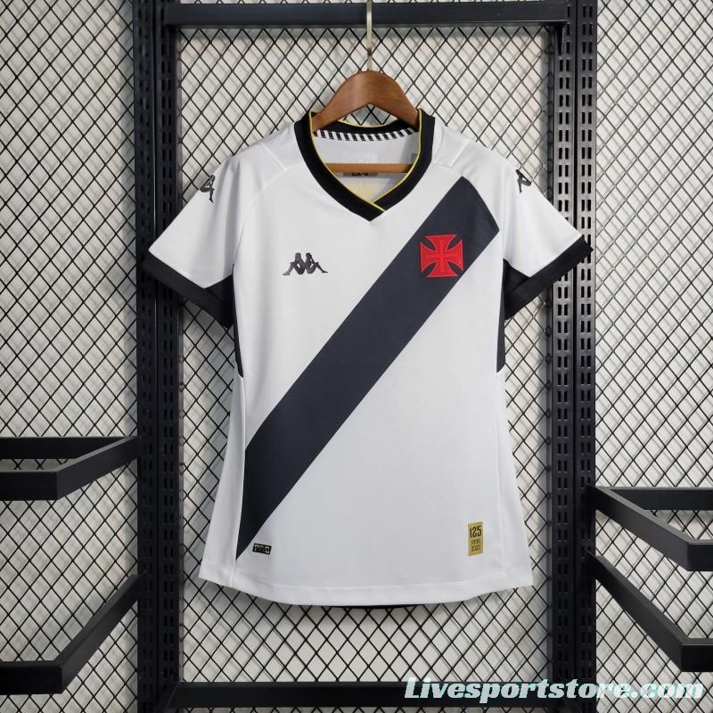 23-24 Women Vasco Da Gama White Away Jersey