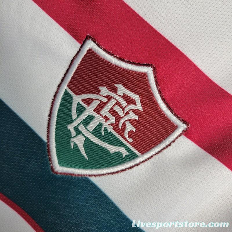 23-24 Kids Fluminense Away White Jersey Size 16-28