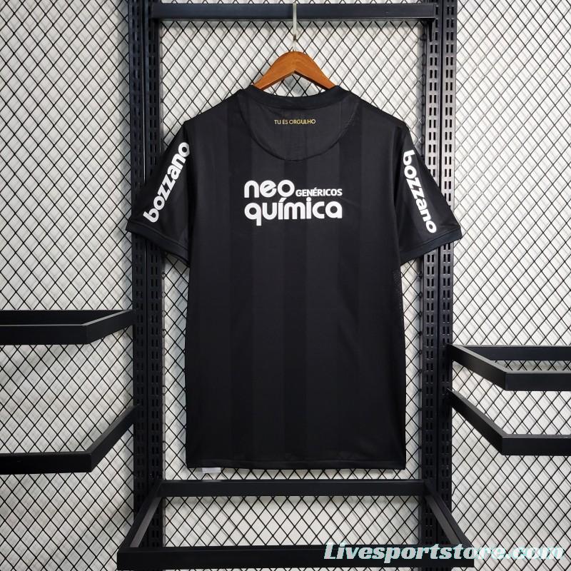 Retro 10/11 Corinthians Away Black Jersey