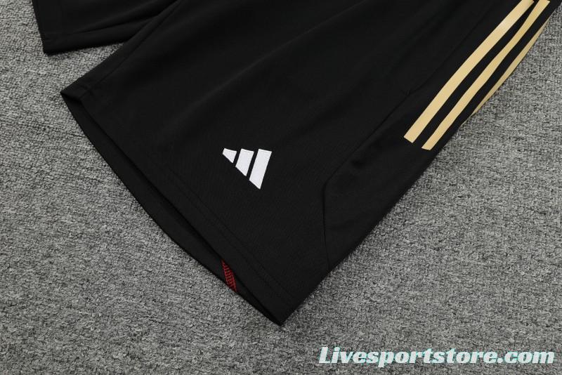 23-24 Sao Paulo Black Vest Jersey+Shorts