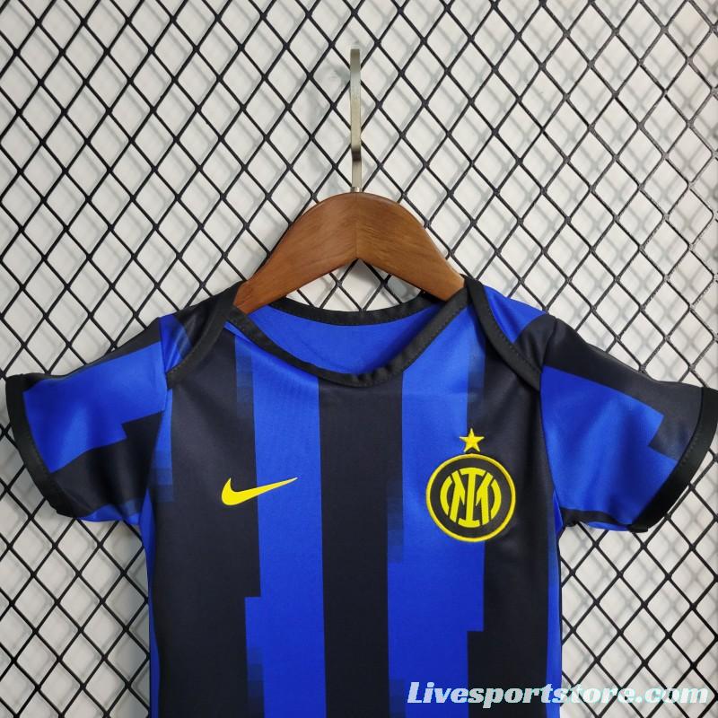 23-24 Inter Milan Home Baby Jersey 9-12 Month