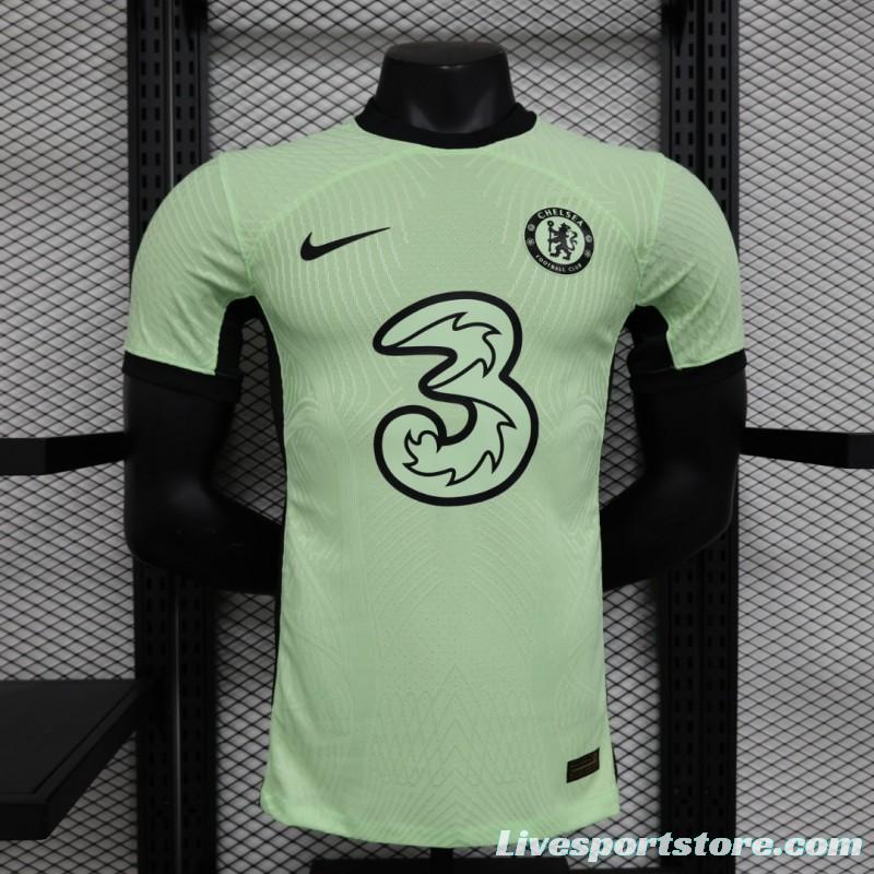 Player Version 23/24 Chelsea Away Green Jersey