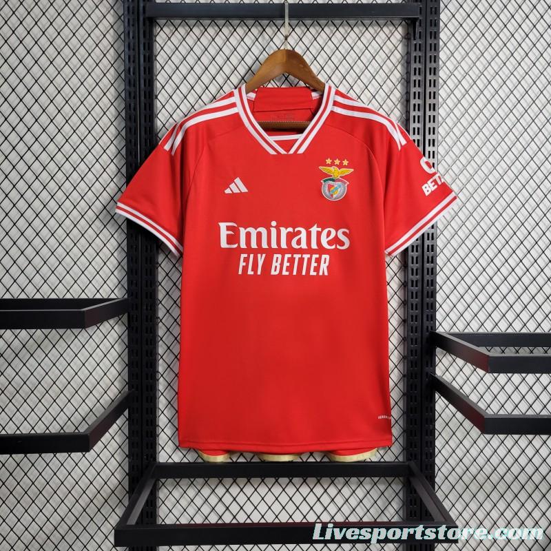 23-24 Benfica Home Jersey