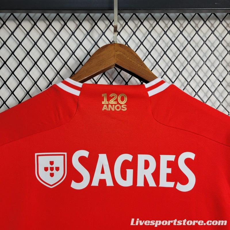 23-24 Benfica Home Jersey