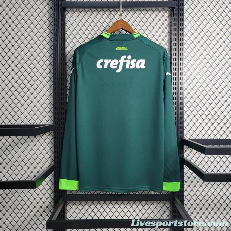 23-24 PALMEIRAS Home Long Sleeve Jersey