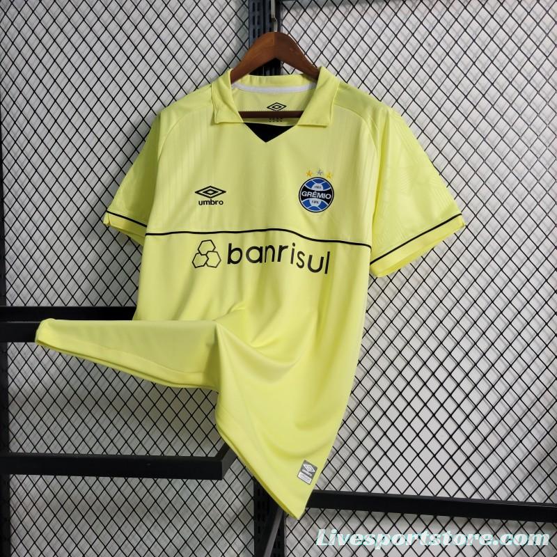 23-24 Gremio Yellow Goalkeeper Jersey