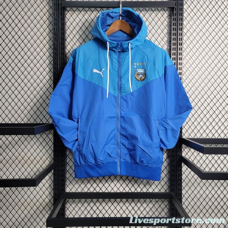 23-24 Kawasaki Frontale Blue Windbreaker