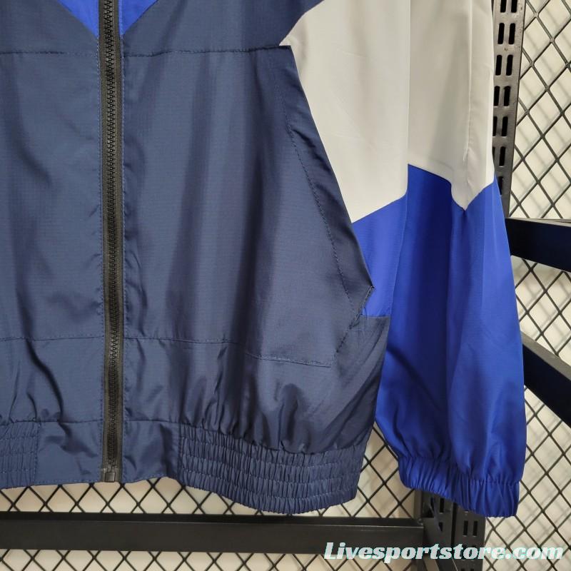 23-24 Corinthians Navy Blue Windbreaker