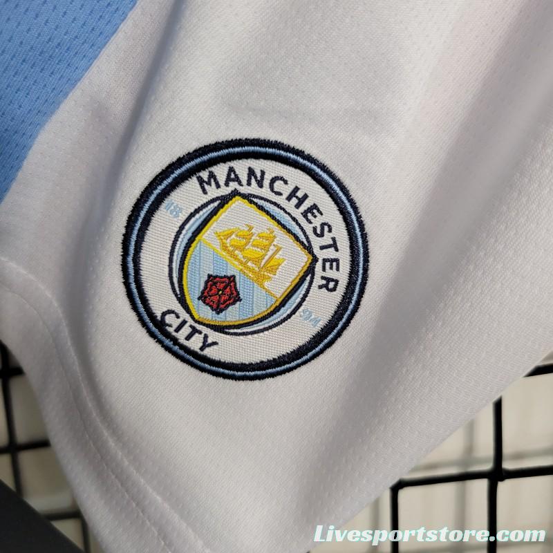 23-24 Kids Manchester City Home Jersey