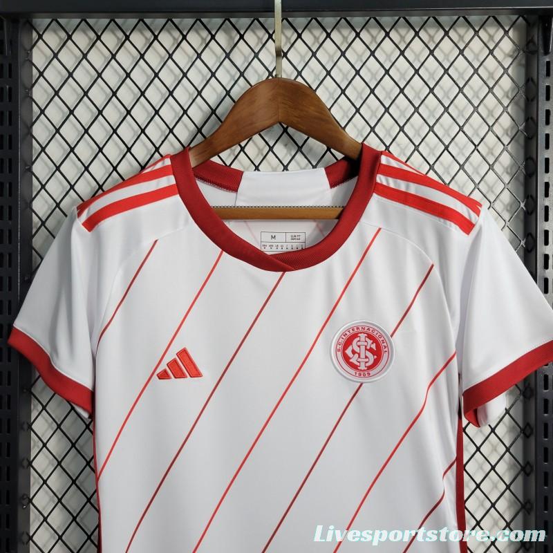 23-24 Women SC Internacional Away White Jersey