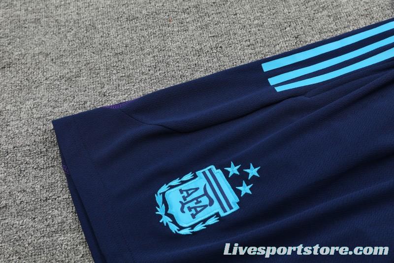 2023 ArgentinaBlue Short Sleeve+Shorts