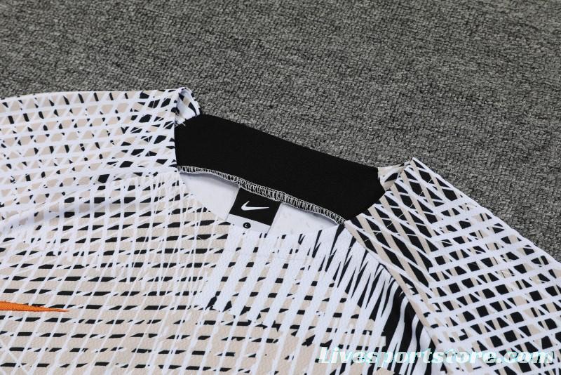 23 24 Chelsea White Stripe Special Short Sleeve+Shorts