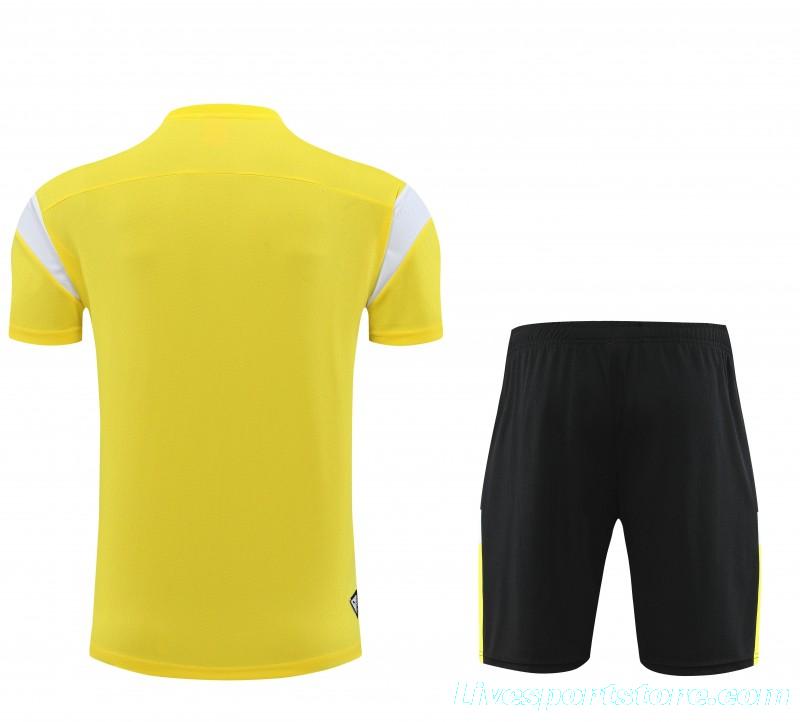 23 24 Borussia Dortmund Yellow Short Sleeve+Shorts