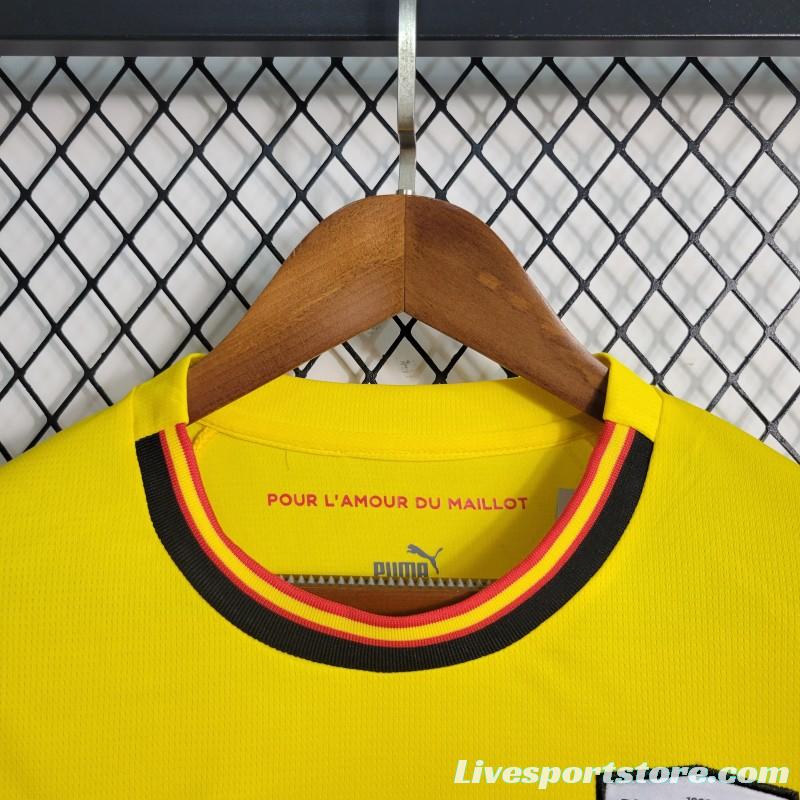 23/24 RC Lens Home Jersey