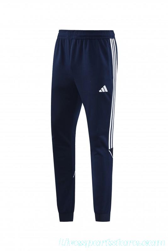 2023 Adidas Navy Hoodie Full Zipper Jacket +Pants