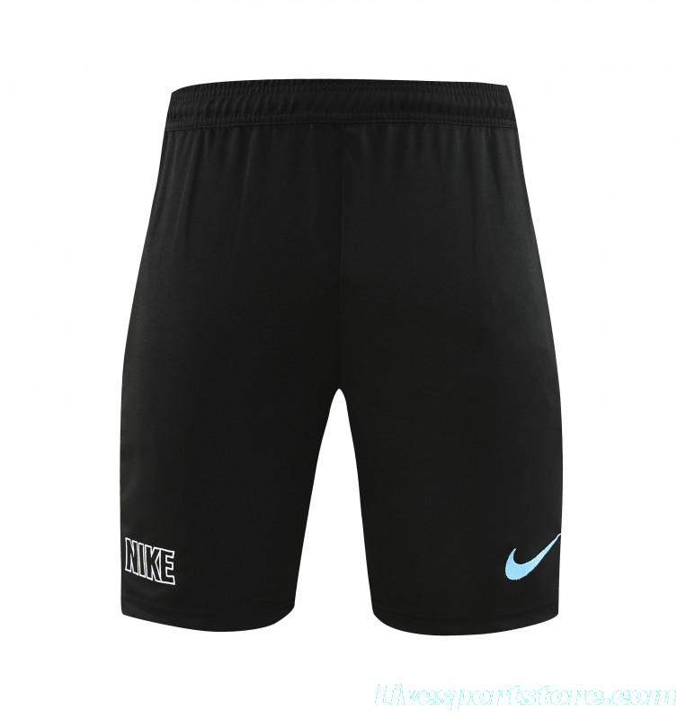 23/24 NIKE Black/Blue Short Sleeve Jersey+Pants