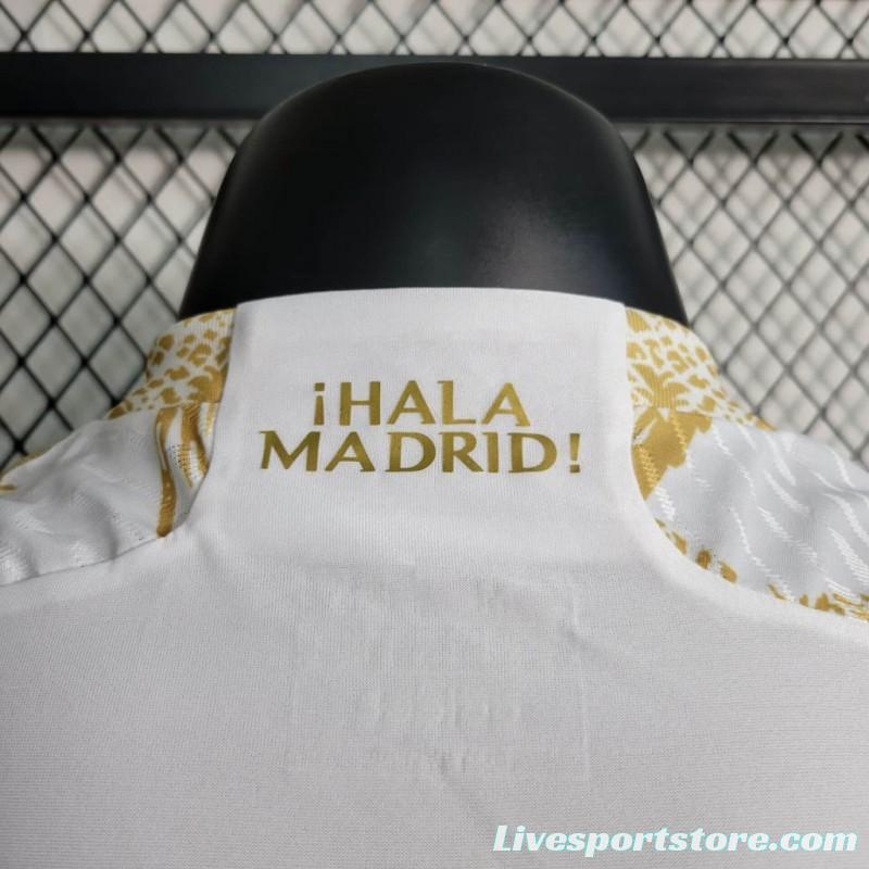 Player Version 23/24 Real Madrid Golden Dragon Special Jersey