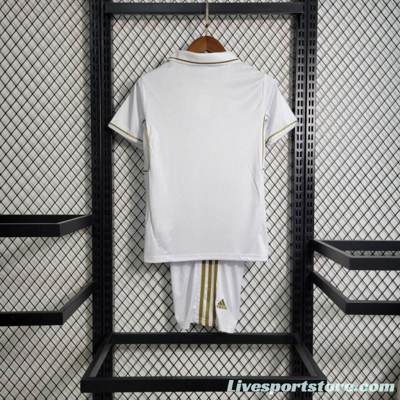 Retro 11-12 KIDS Real Madrid Home Jersey