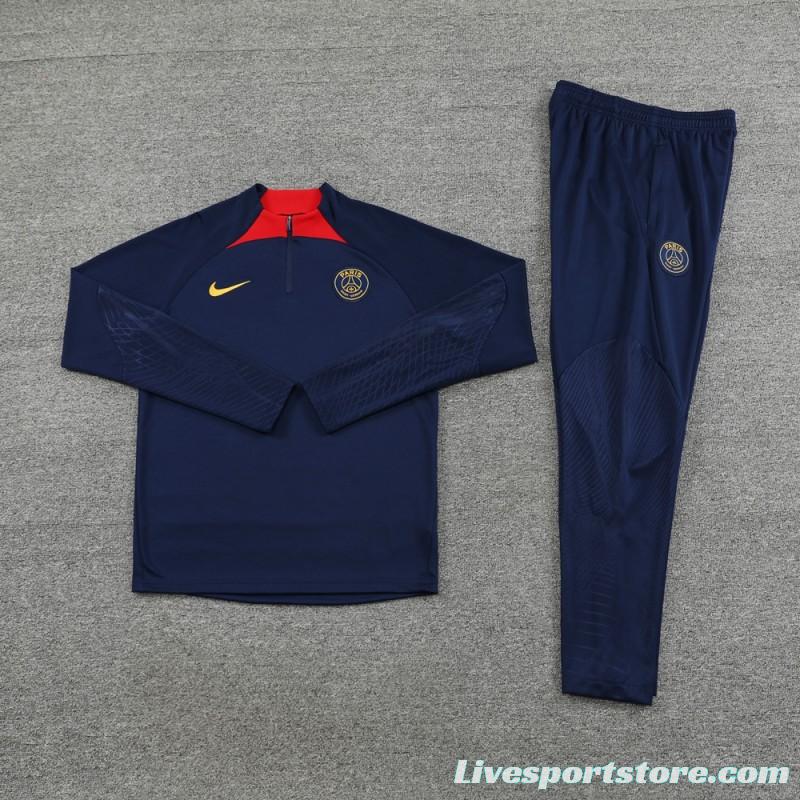 23/24 PSG Navy Half Zipper Jacket+Pants