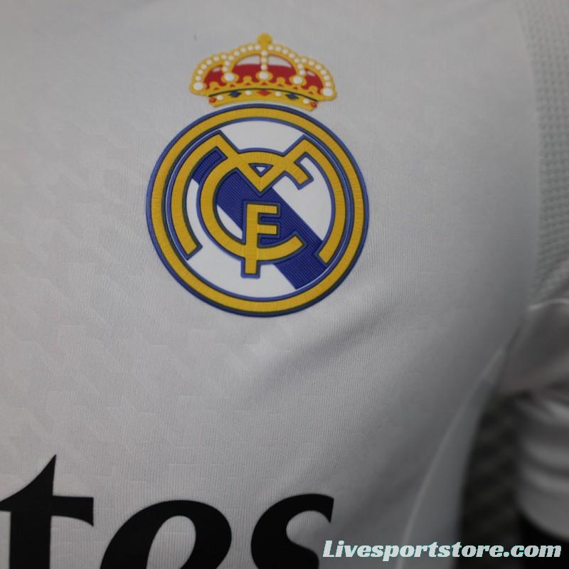 Player Version 24/25 Real Madrid Home Jersey