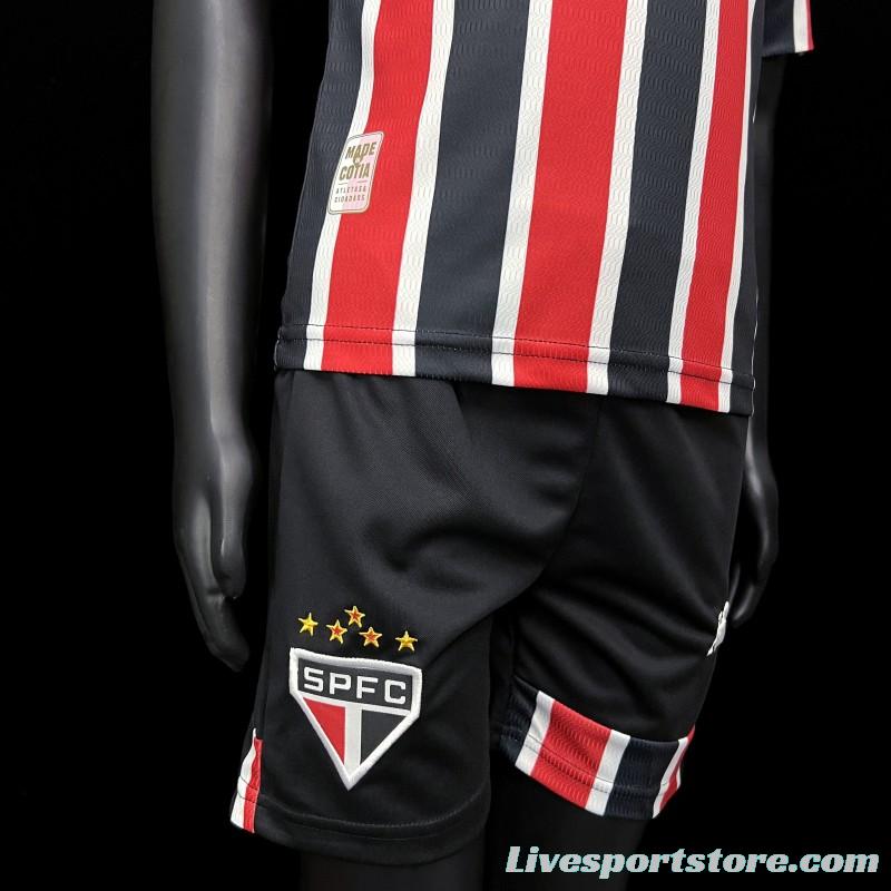 24/25 Kids Sao Paulo Away Jersey